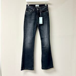 REVICE Women's Flare Jeans - Dark Wash